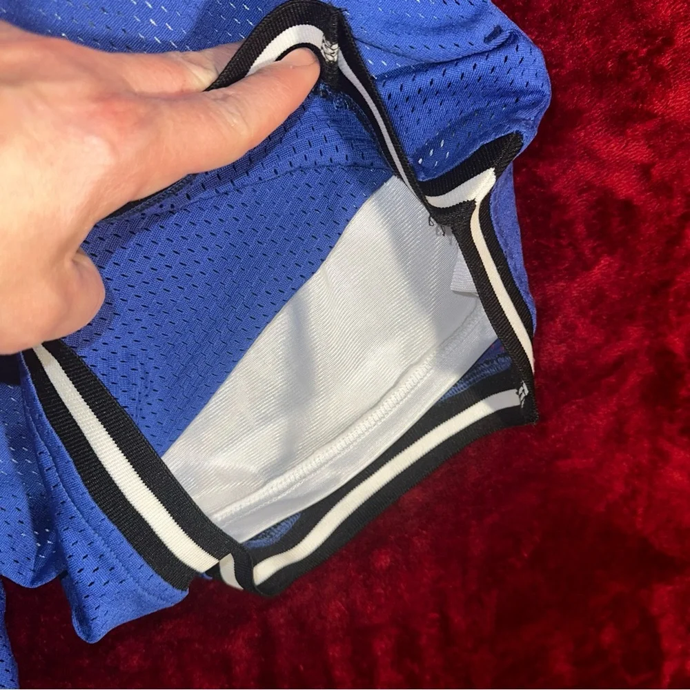 Stack Supply Company‎ Streetwear Men’s Jersey Shorts Large Blue Zippered Pockets